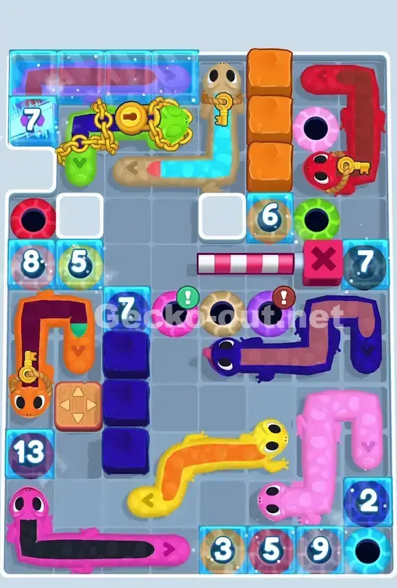 Gecko Out Level 809 Solution 1