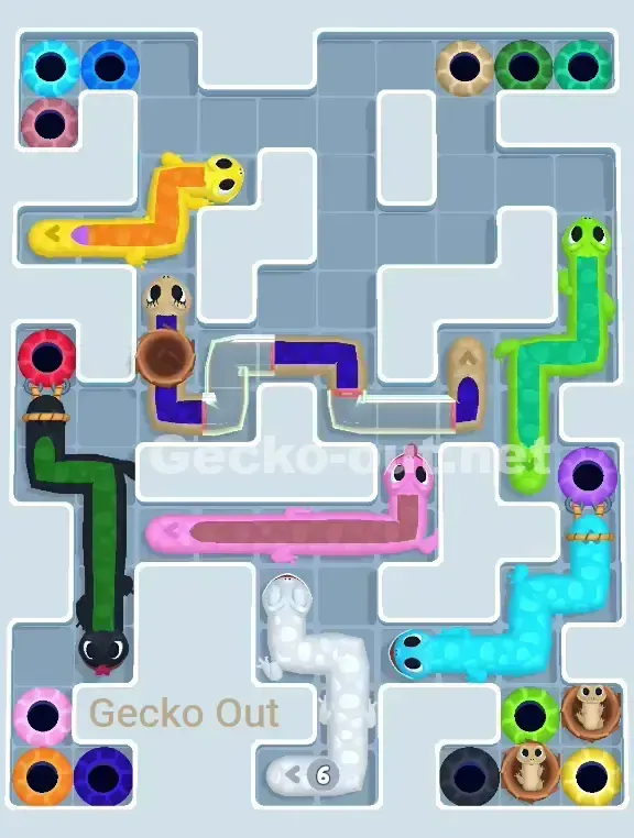 Gecko Out Level 965 Solution 1