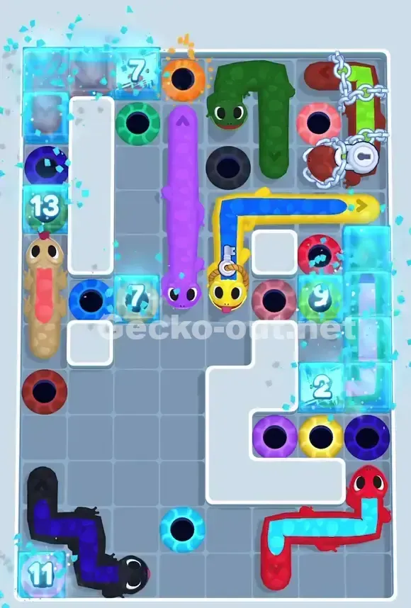 Gecko Out Level 816 Solution 1