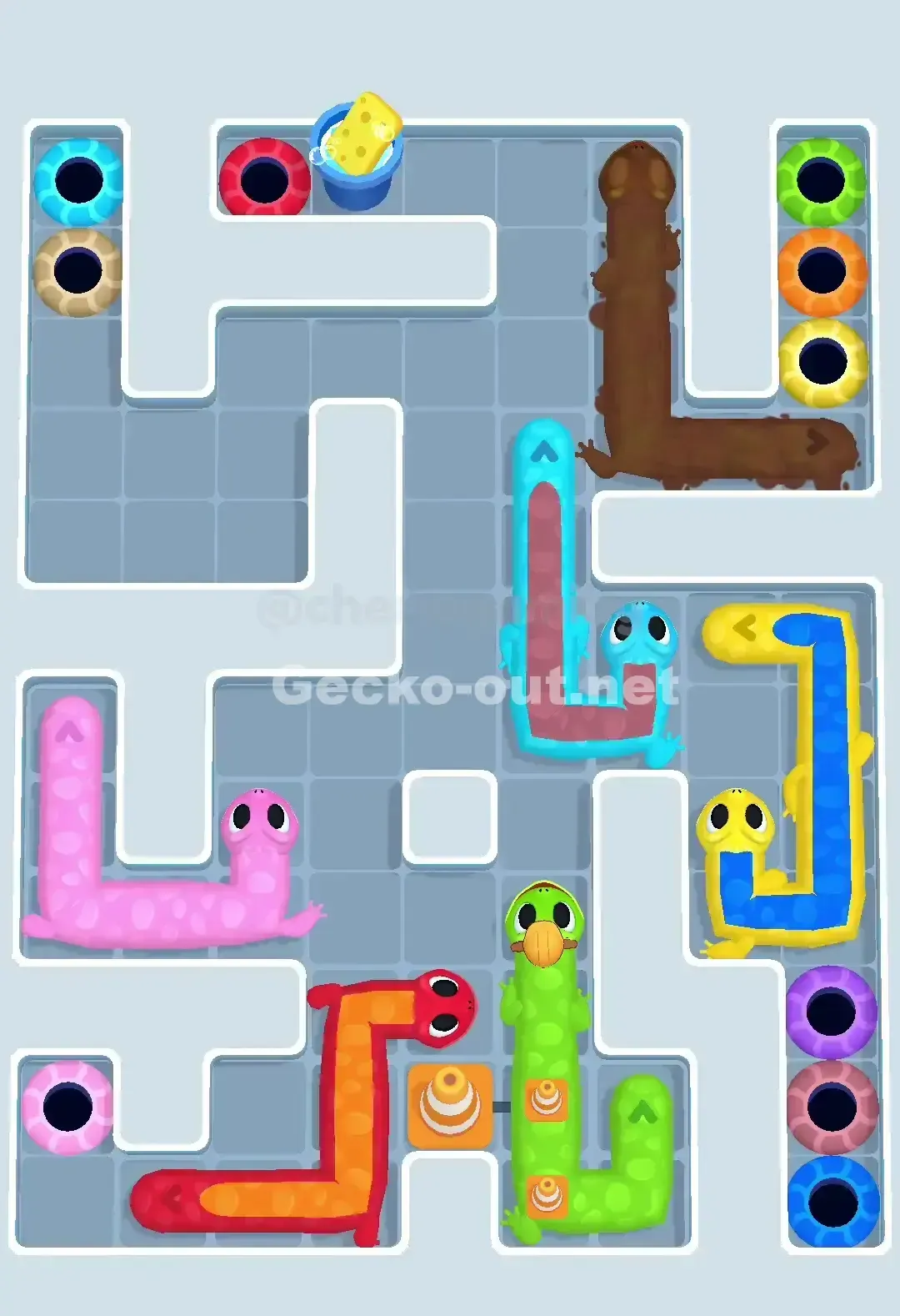 Gecko Out Level 666 Solution 2