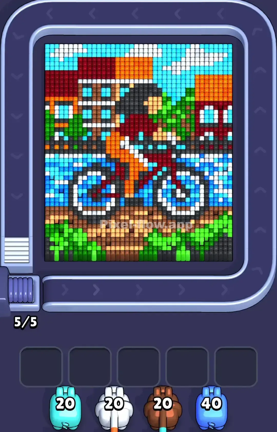 Pixel Flow Level 965 Solution (Wrong Level? Fix Here) 📸