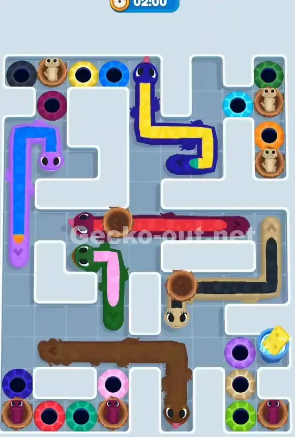 Gecko Out Level 766 Screenshot