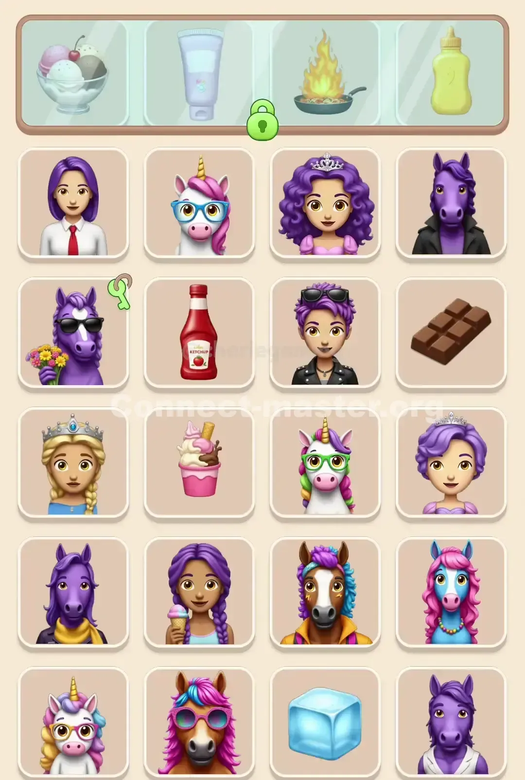 Connect Master Level 100 Solution 1