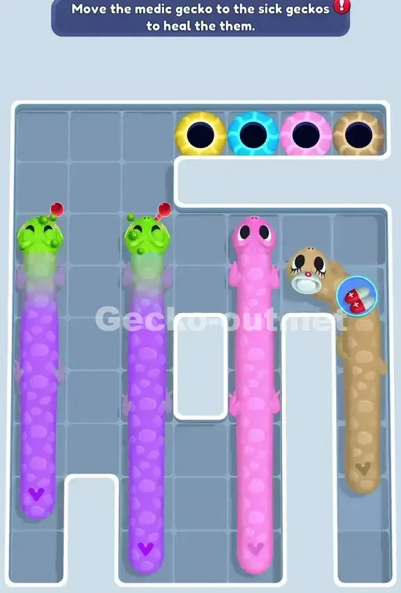 Gecko Out Level 723 Solution 1