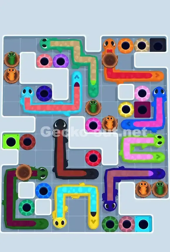 Gecko Out Level 689 Screenshot