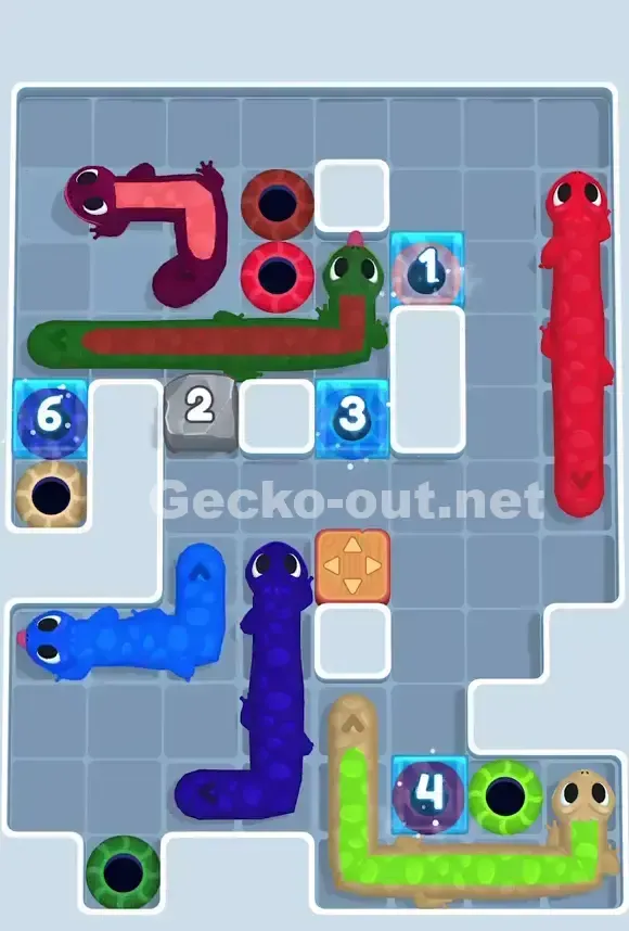 Gecko Out Level 752 Solution 2