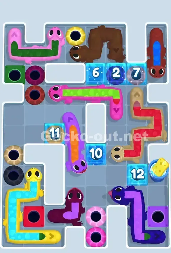 Gecko Out Level 849 Screenshot