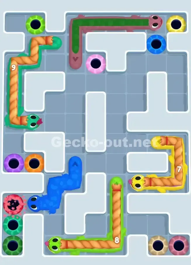 Gecko Out Level 1033 Solution 2