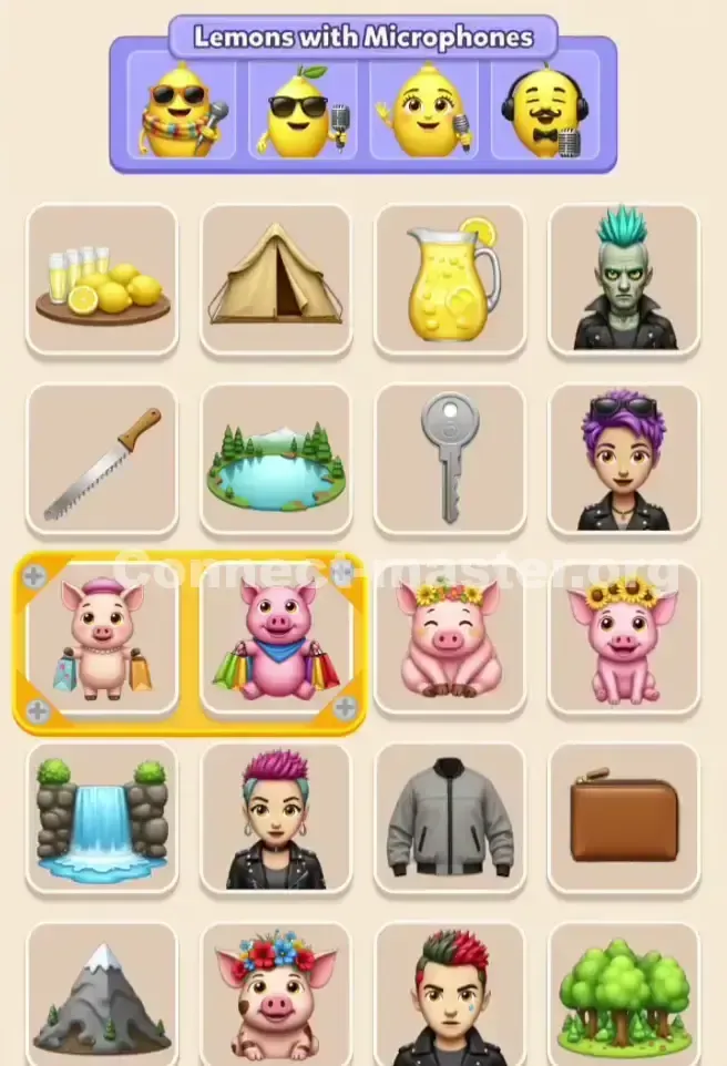 Connect Master Level 263 Solution 1