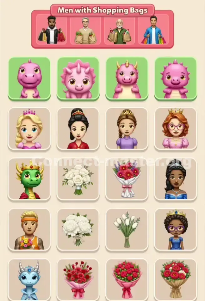 Connect Master Level 264 Solution 1