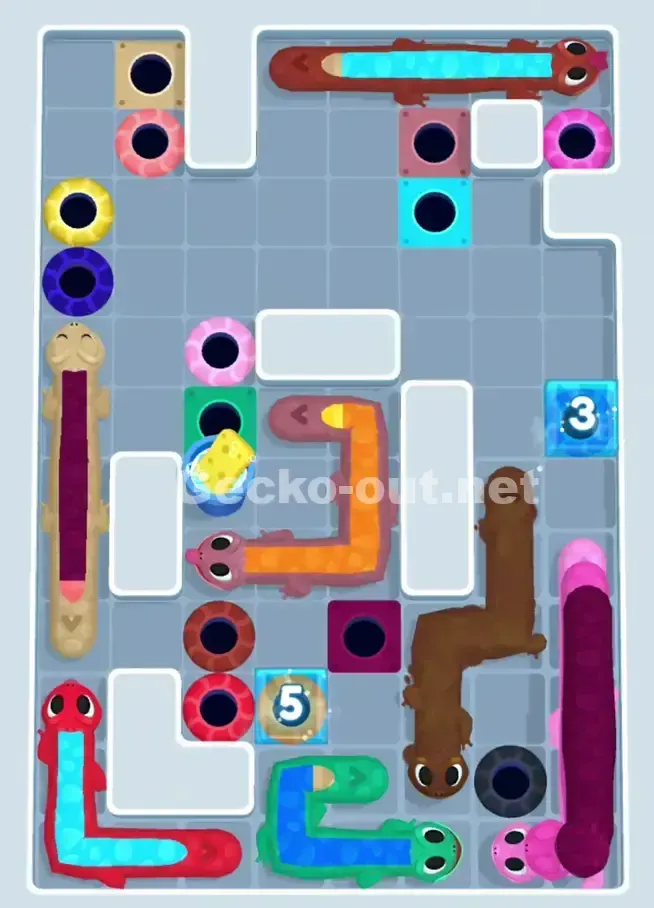 Gecko Out Level 1061 Solution 1