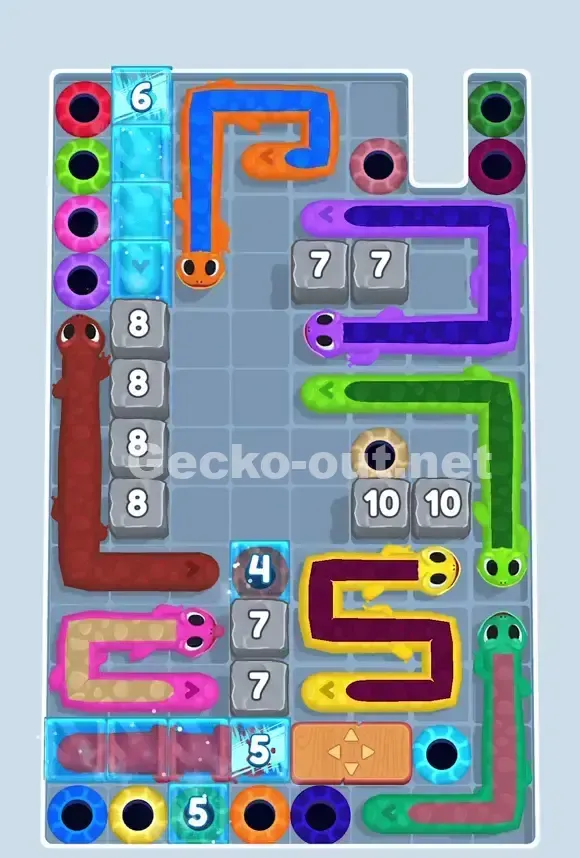 Gecko Out Level 748 Solution 1