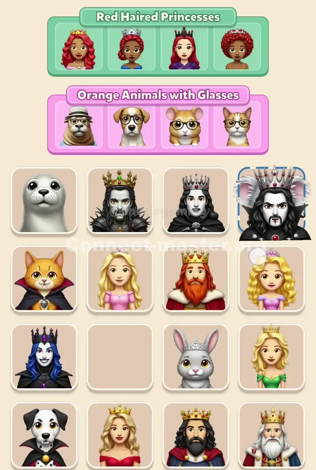 Connect Master Level 103 Solution 3