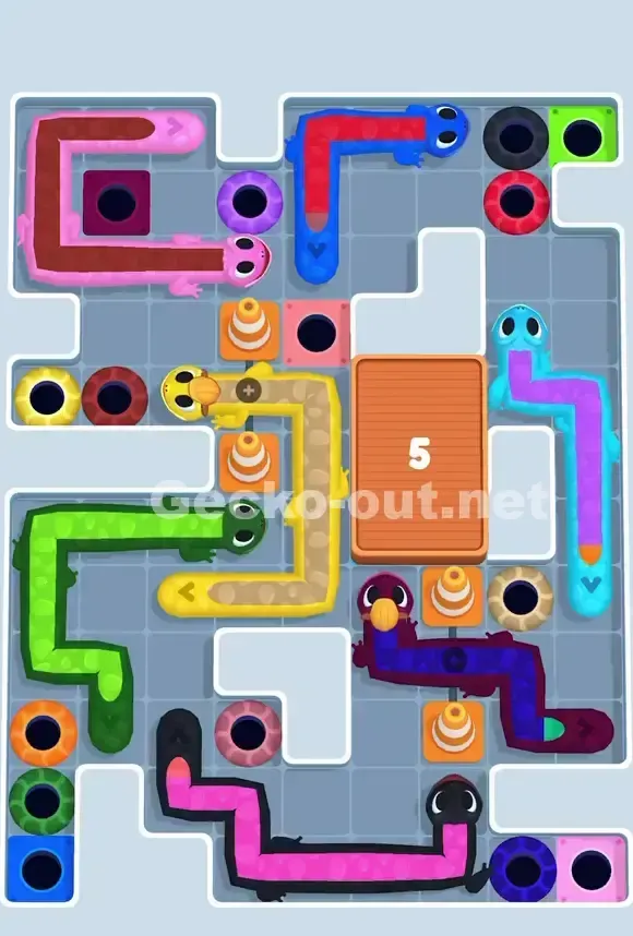 Gecko Out Level 686 Screenshot