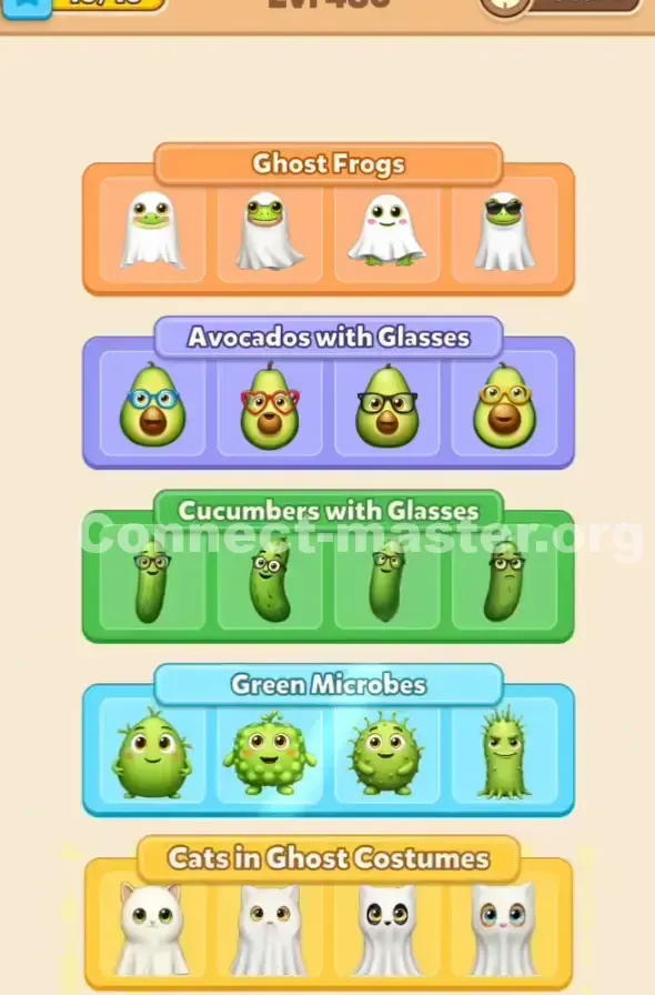 Connect Master Level 486 Solution Walkthrough & Answer