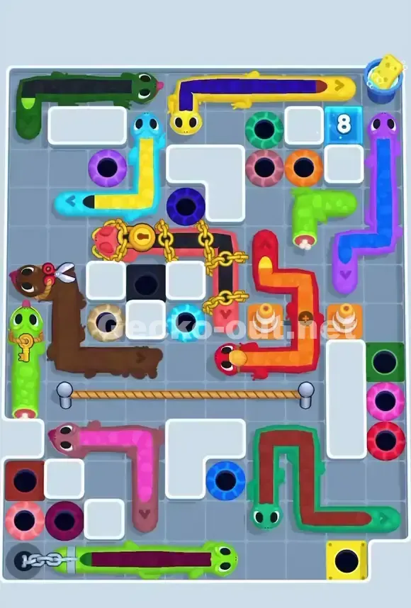 Gecko Out Level 695 Screenshot