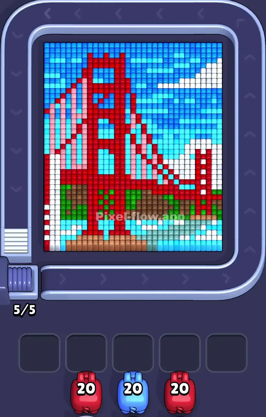 Pixel Flow Level 858 Solution (Wrong Level? Fix Here) 📸