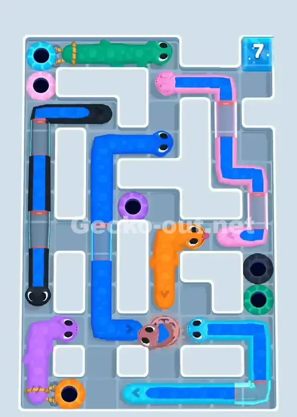 Gecko Out Level 927 Solution 2