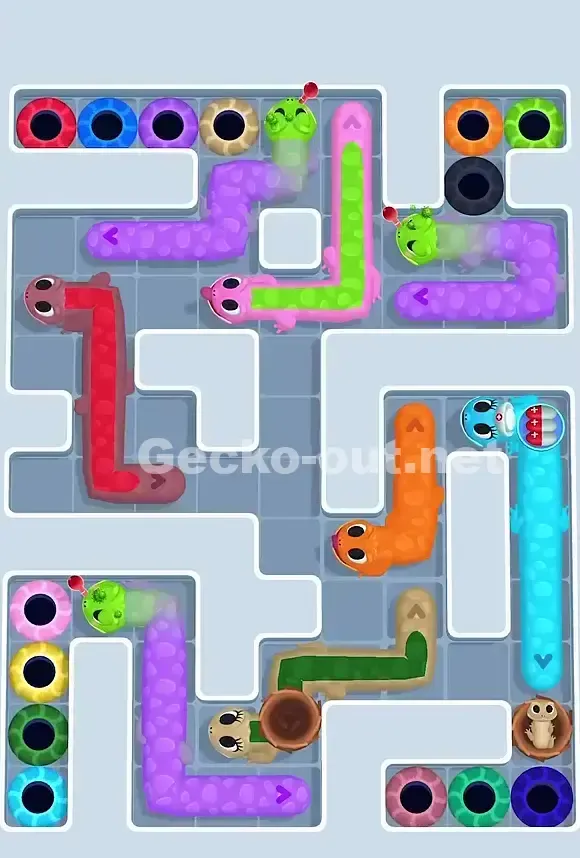 Gecko Out Level 737 Screenshot