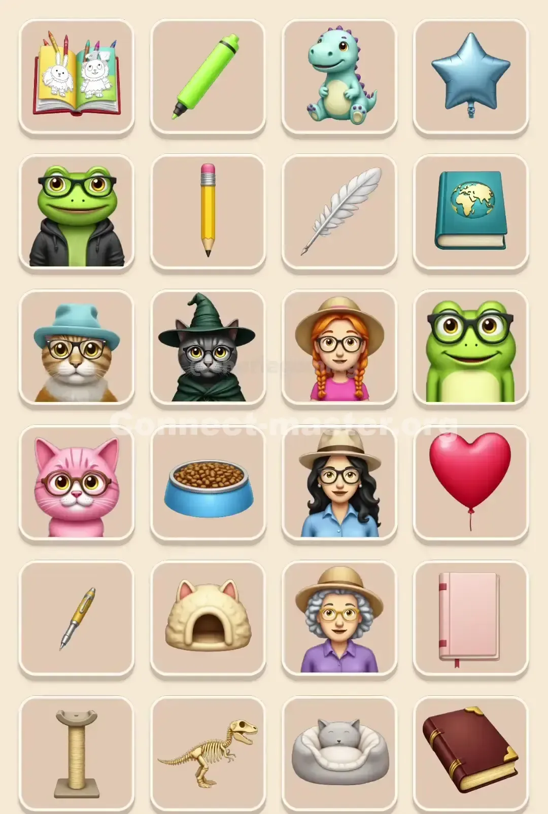 Connect Master Level 124 Solution 1