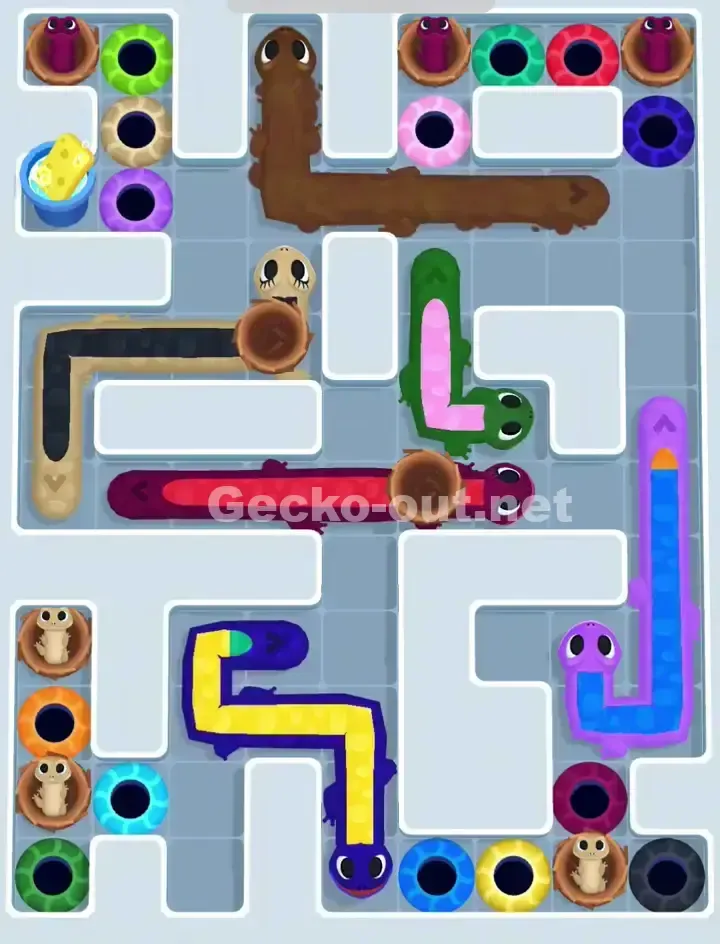 Gecko Out Level 1122 Screenshot