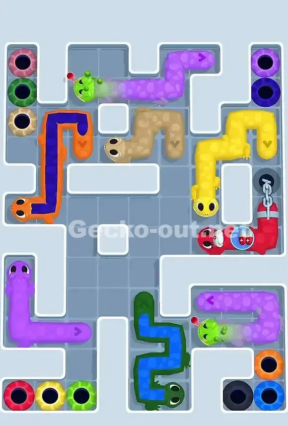 Gecko Out Level 727 Solution 1