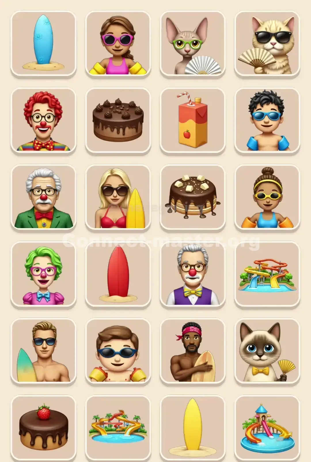 Connect Master Level 186 Solution 1