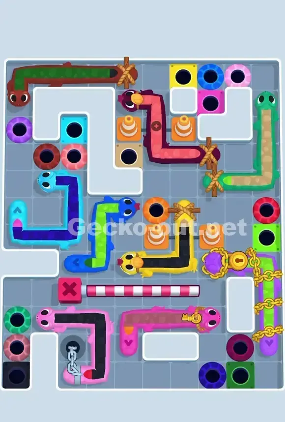 Gecko Out Level 696 Screenshot