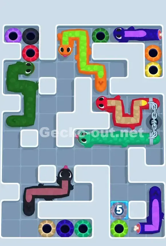 Gecko Out Level 775 Solution 2