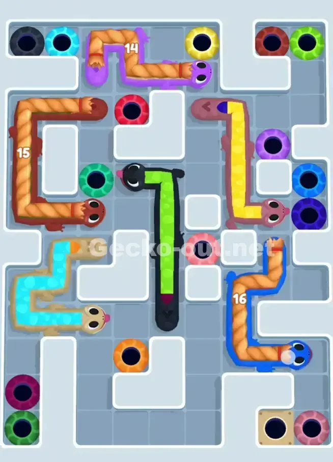 Gecko Out Level 1032 Solution 1