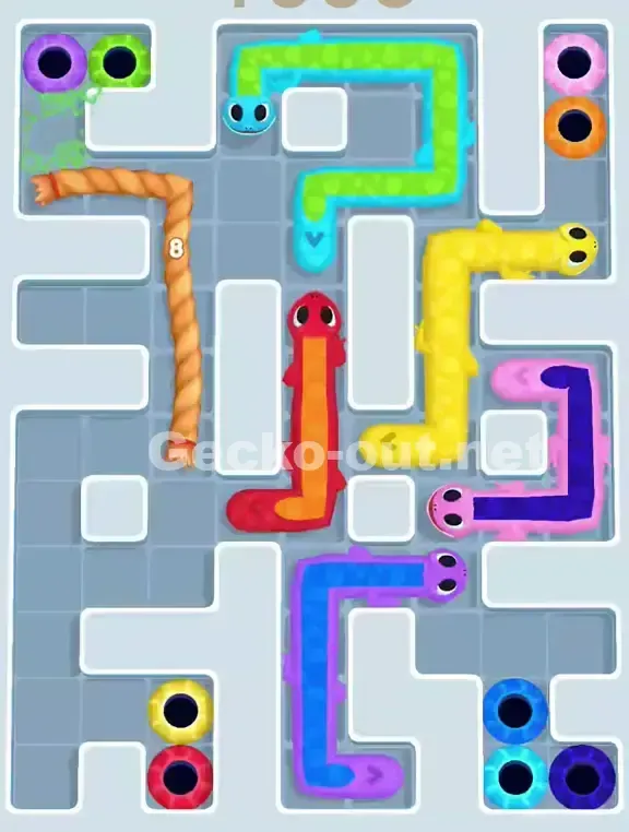 Gecko Out Level 1005 Solution 2