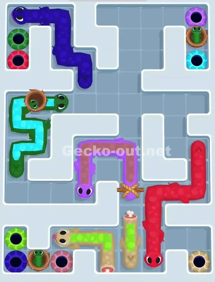 Gecko Out Level 1124 Solution 2