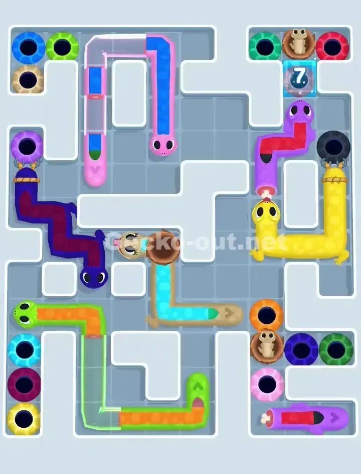 Gecko Out Level 1051 Screenshot