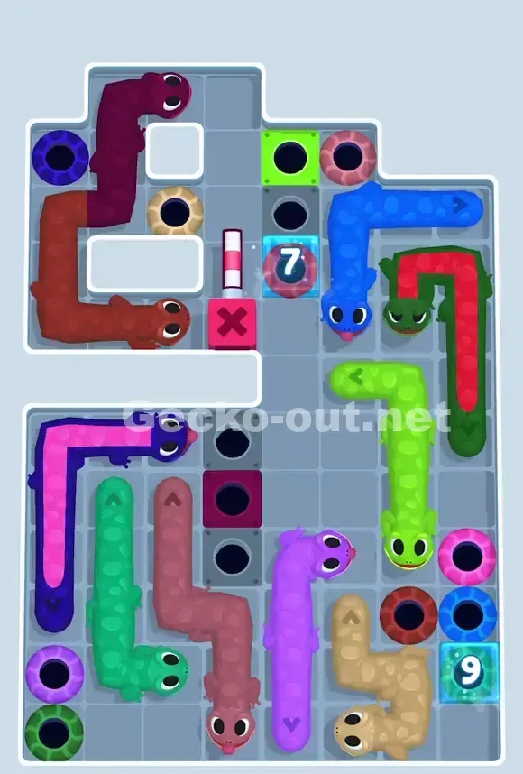 Gecko Out Level 826 Solution 2