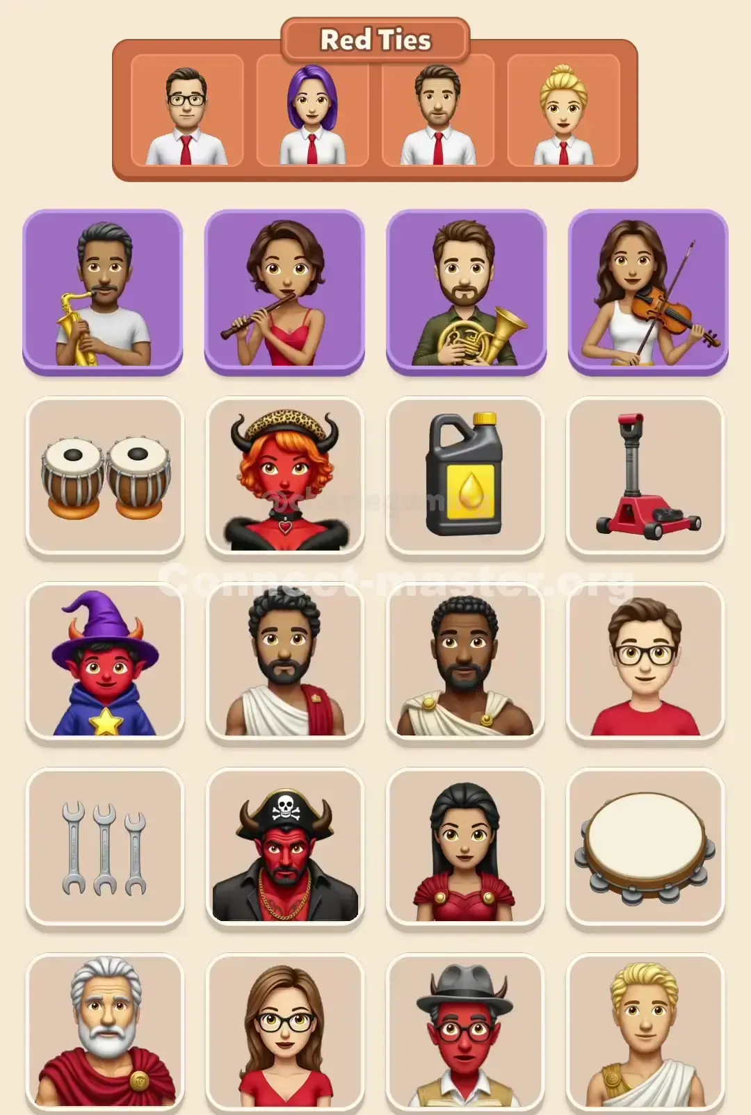 Connect Master Level 107 Solution 2