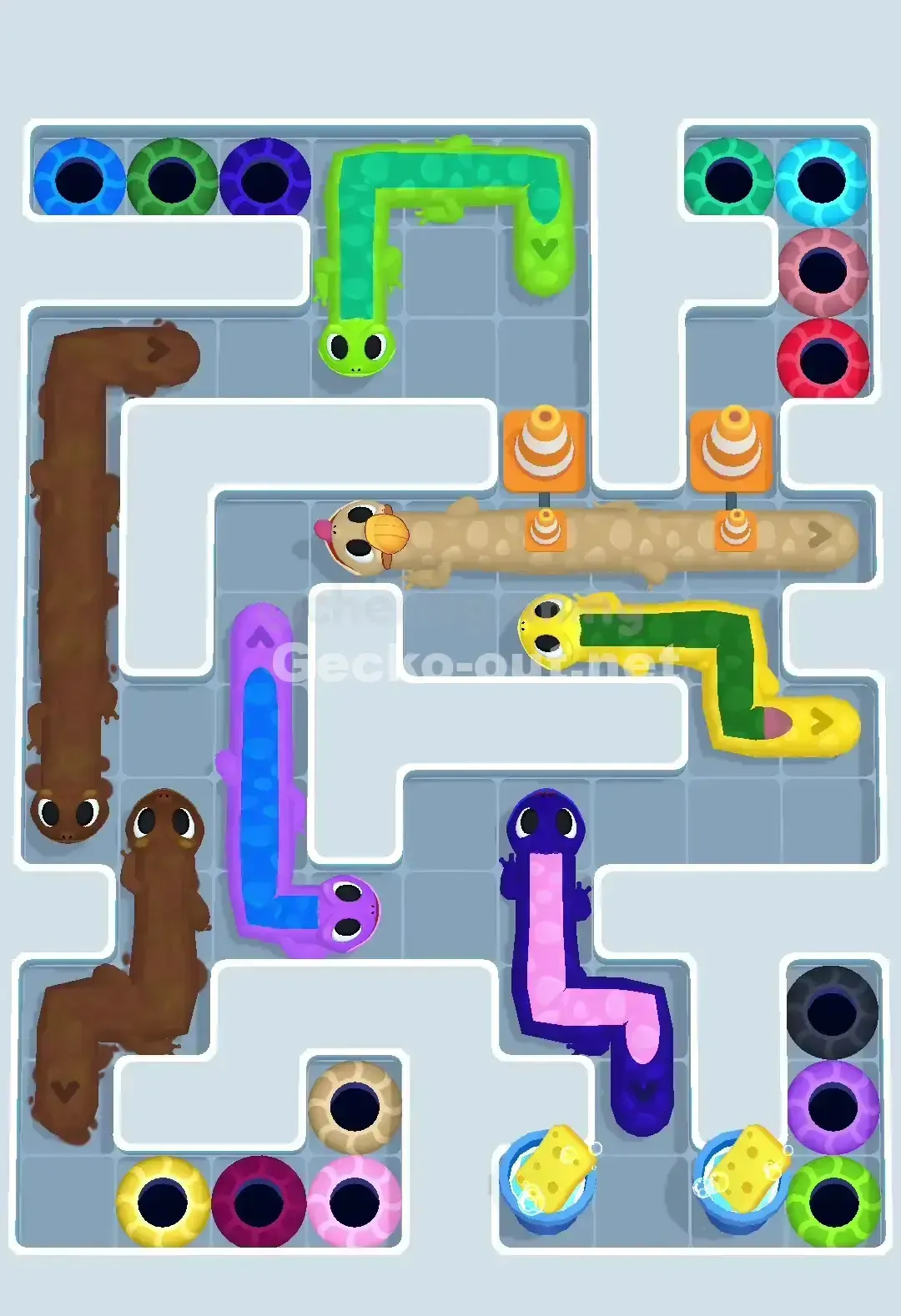 Gecko Out Level 667 Screenshot