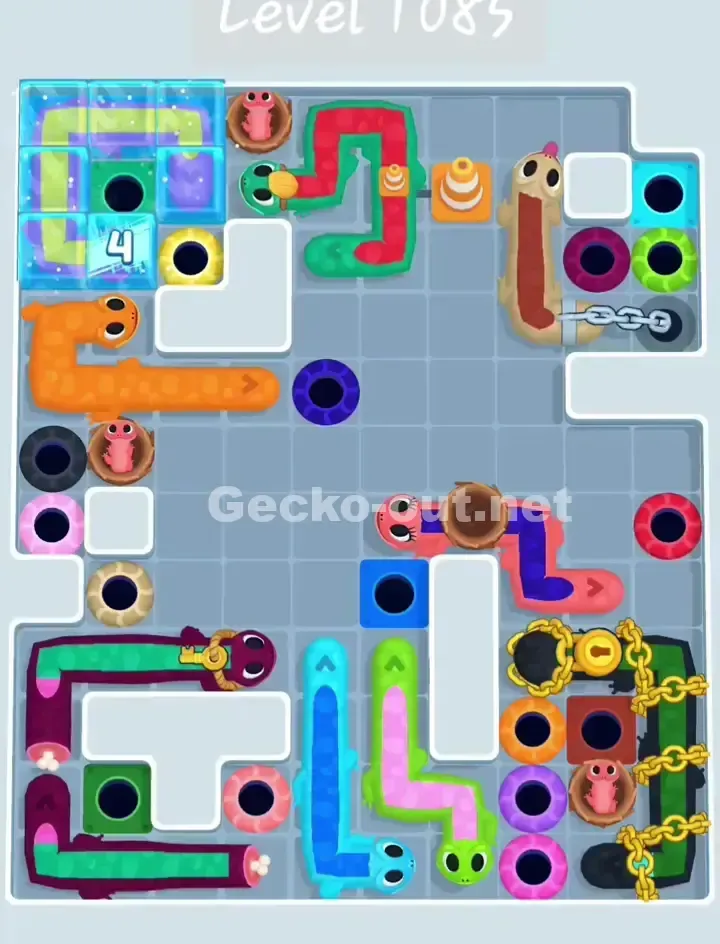 Gecko Out Level 1085 Solution 1