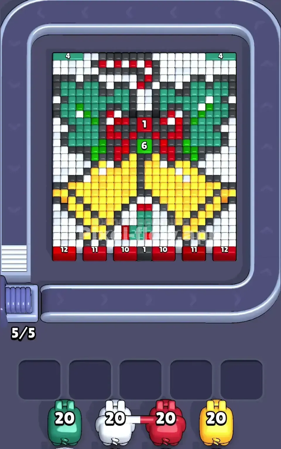 Pixel Flow Level 54 Solution (Wrong Level? Fix Here) 📸