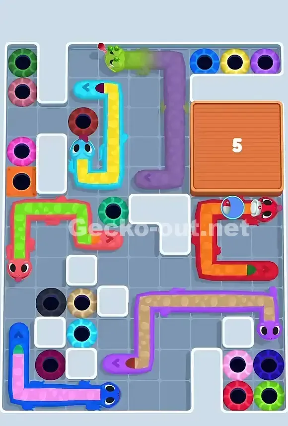 Gecko Out Level 805 Screenshot