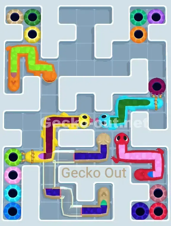 Gecko Out Level 971 Solution 1