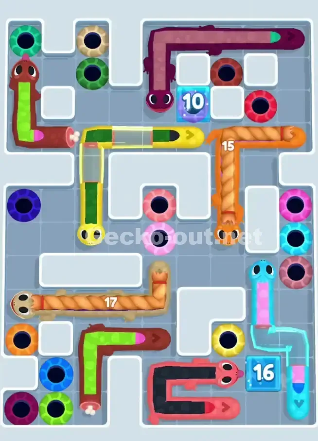 Gecko Out Level 1040 Screenshot