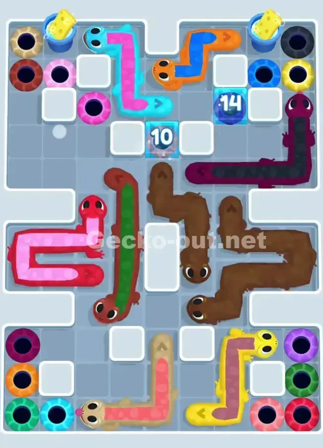 Gecko Out Level 1074 Solution 1