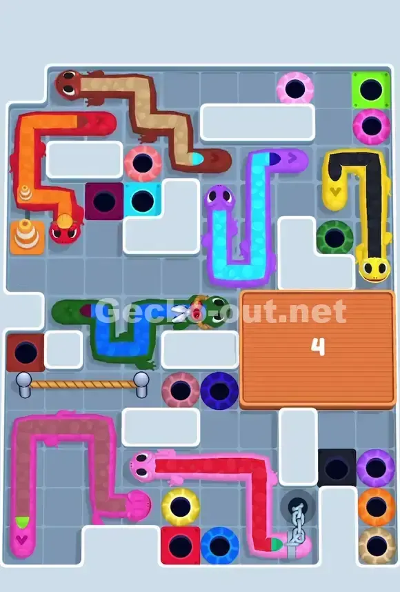 Gecko Out Level 712 Solution 1