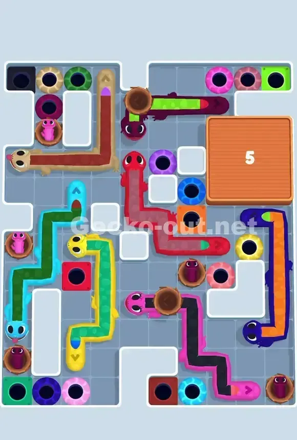 Gecko Out Level 704 Screenshot