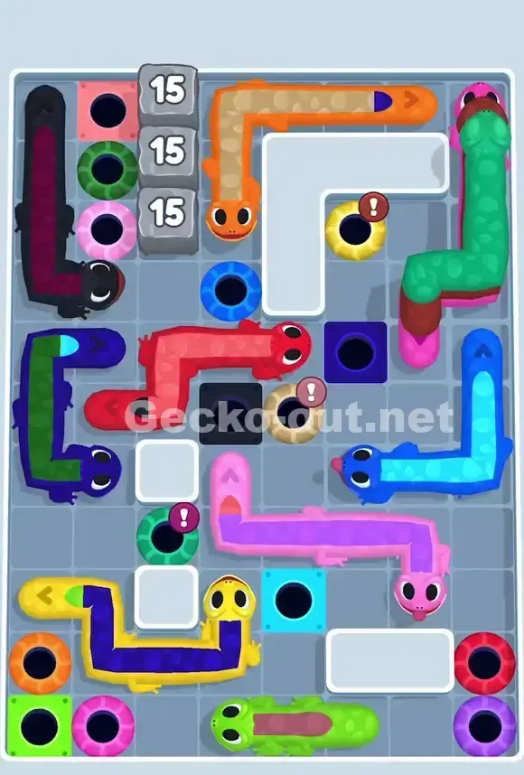 Gecko Out Level 857 Screenshot