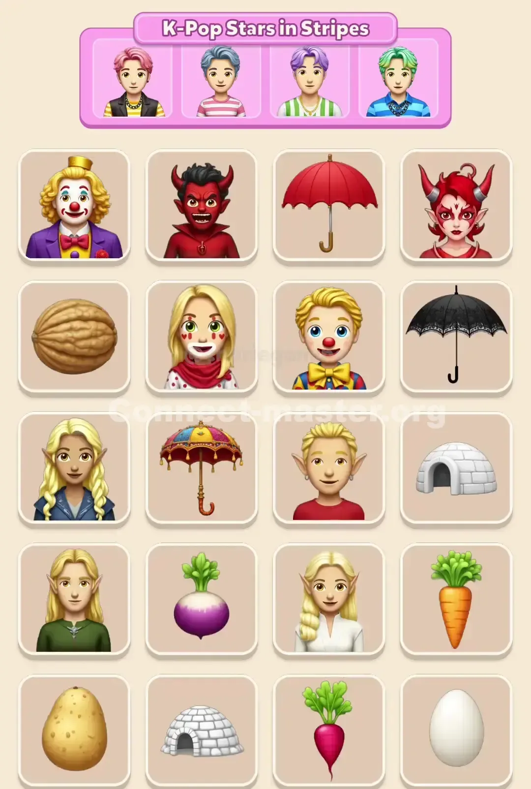 Connect Master Level 194 Solution 2