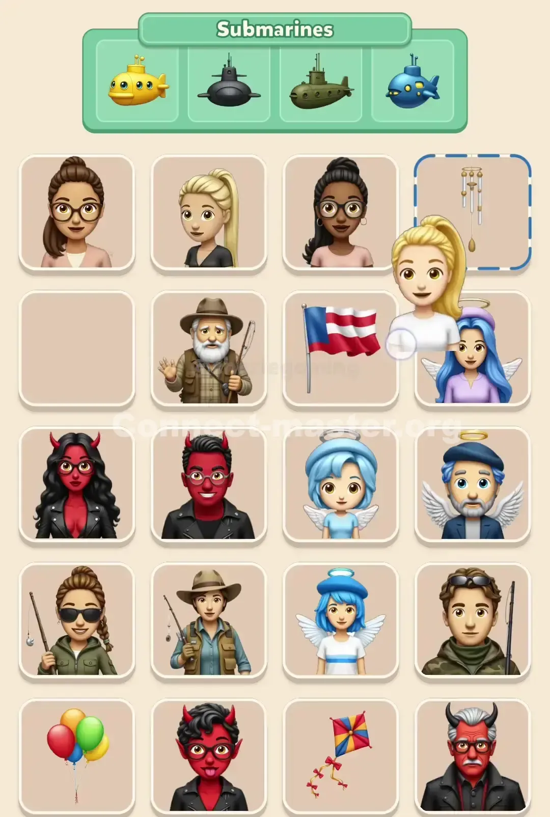 Connect Master Level 199 Solution 3