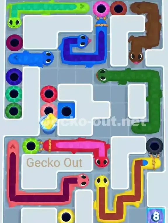 Gecko Out Level 953 Solution 1