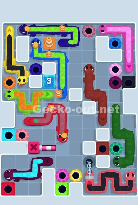 Gecko Out Level 711 Solution 2