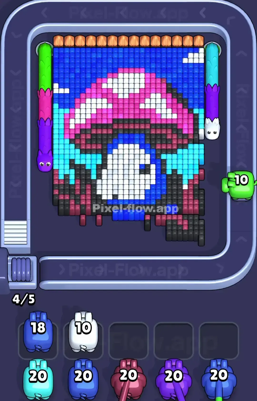 ピクセル Pixel Flow Level 1135 Solution (Wrong Level? Fix Here) 📸